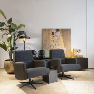1x Draaifauteuil Nico Low