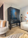 Antieke Blauwe Chinese kast