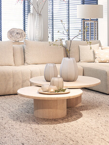 Coffeetables Omega Lizea Travertin