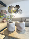 Deuk pot Small Light taupe