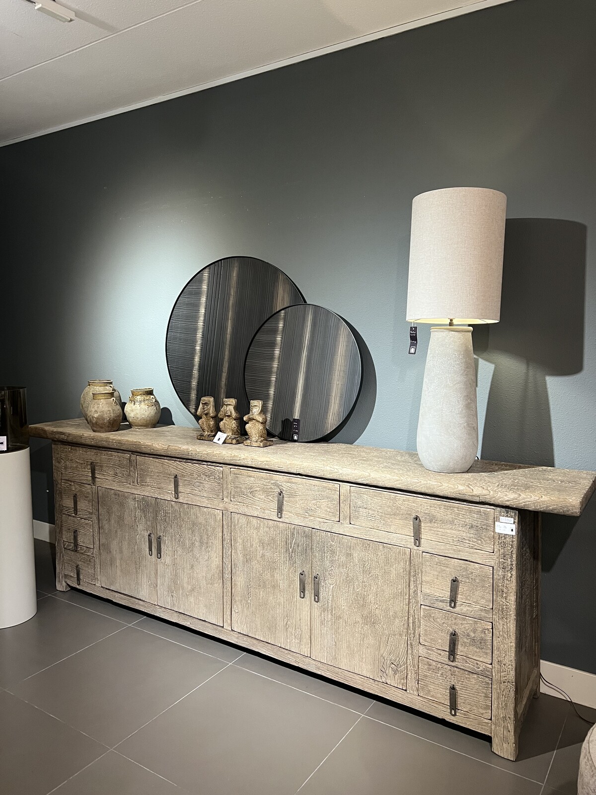 Dressoir elm hout