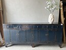 Dressoir Hoogglans blauw 