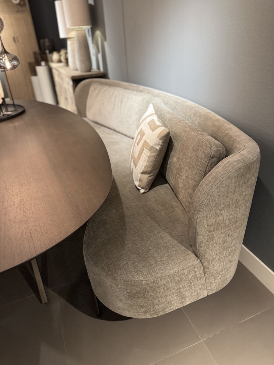 Eetkamerbank Luna ovaal