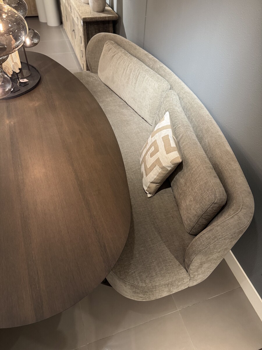 Eetkamerbank Luna ovaal