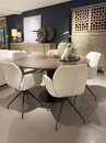 Eetkamertafel Rond Deer Brown