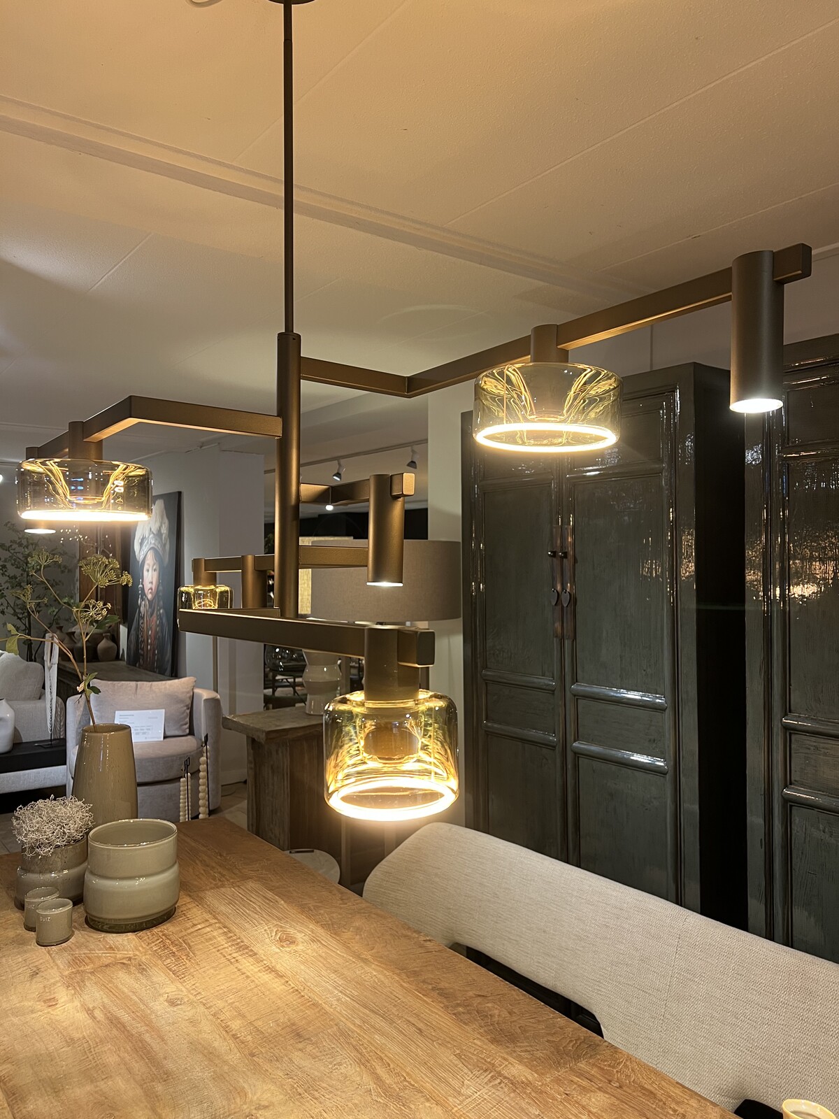 Hanglamp Palau 8-lichts van Ztahl