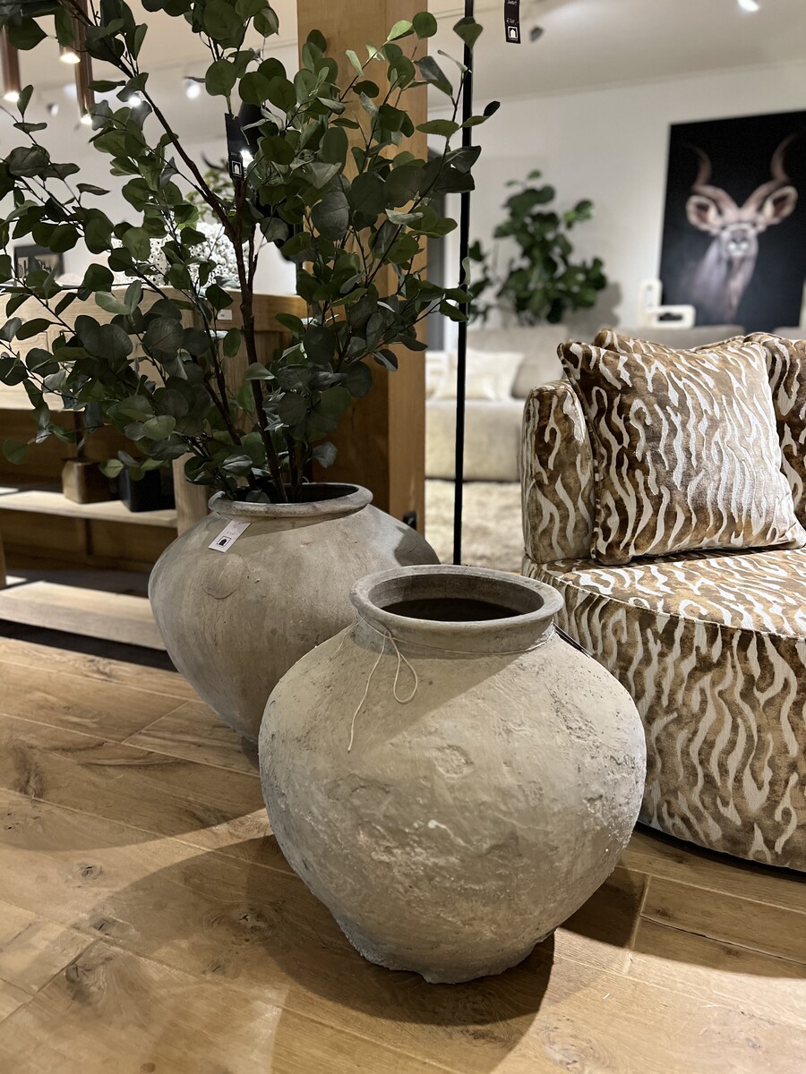 Oude originele pot 