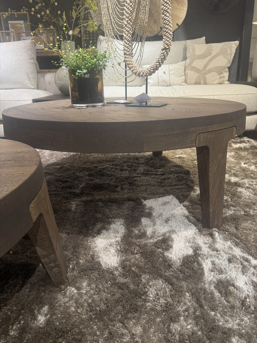 Ronde Salontafel Set Tokio, Set van 2 stuks 