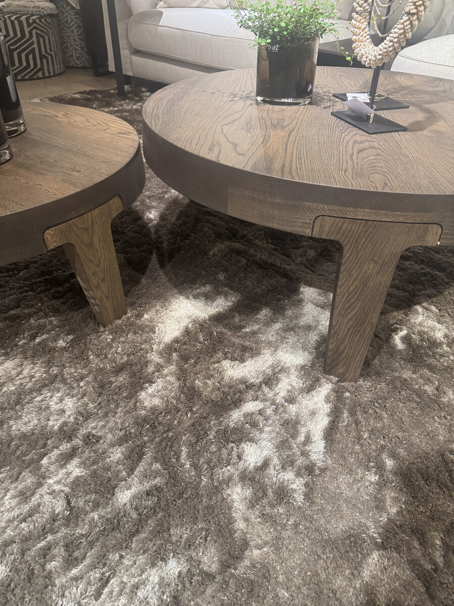 Ronde Salontafel Set Tokio, Set van 2 stuks 