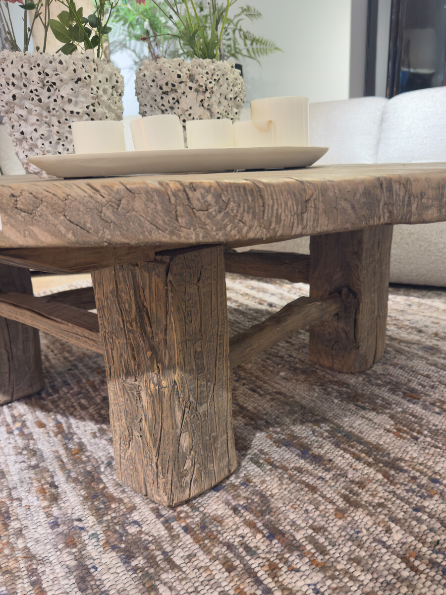 Salontafel iepenhout