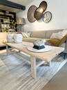 Salontafel iepenhout rechthoek