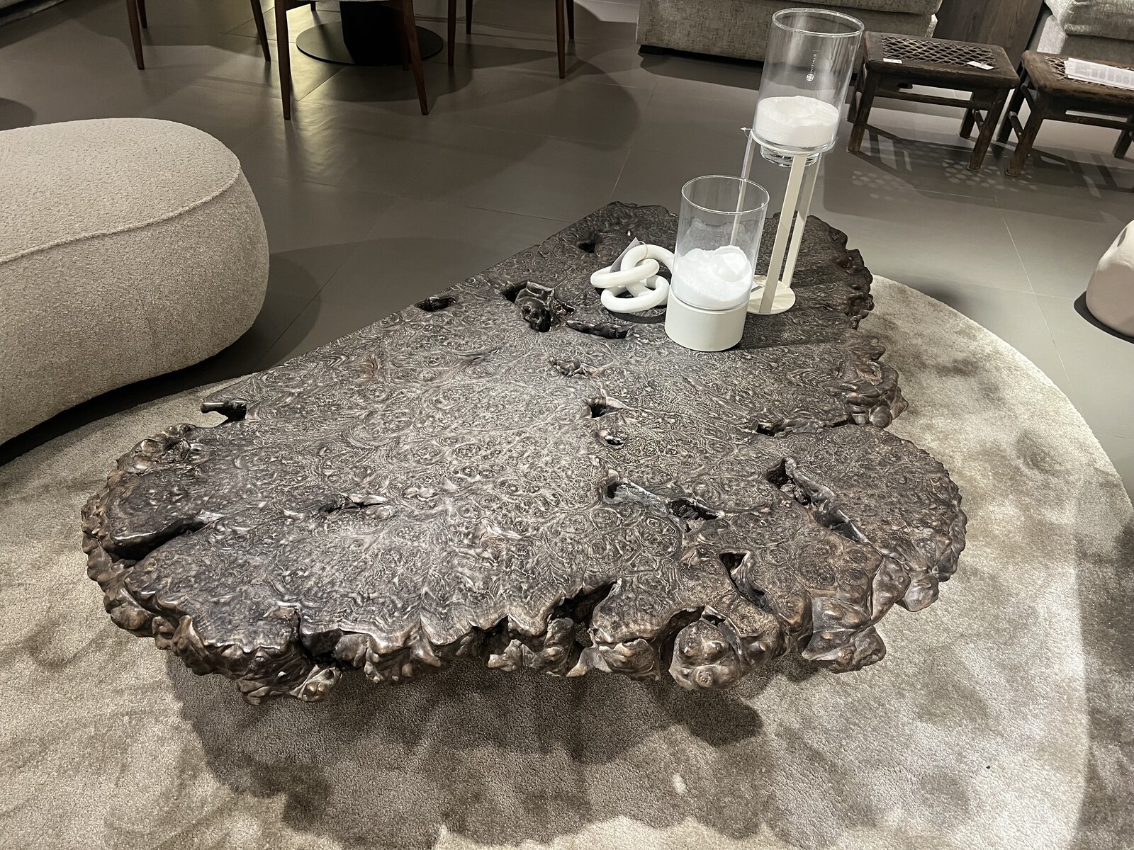 Salontafel wortelhout
