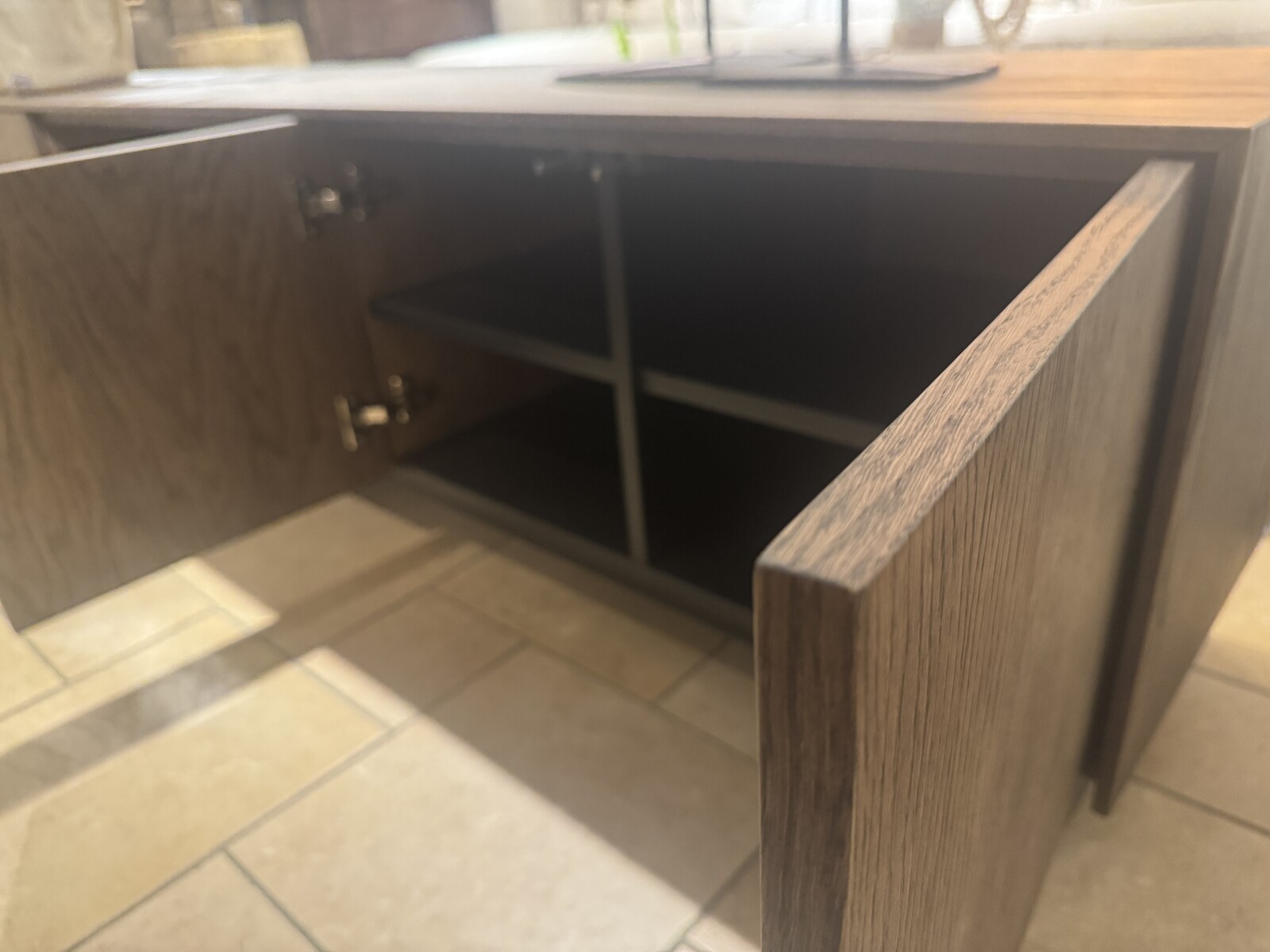 SMART Box meubel walnoot