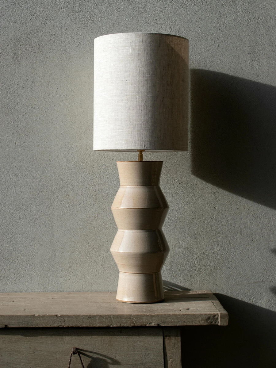 Tafellamp Dominique Big Beige