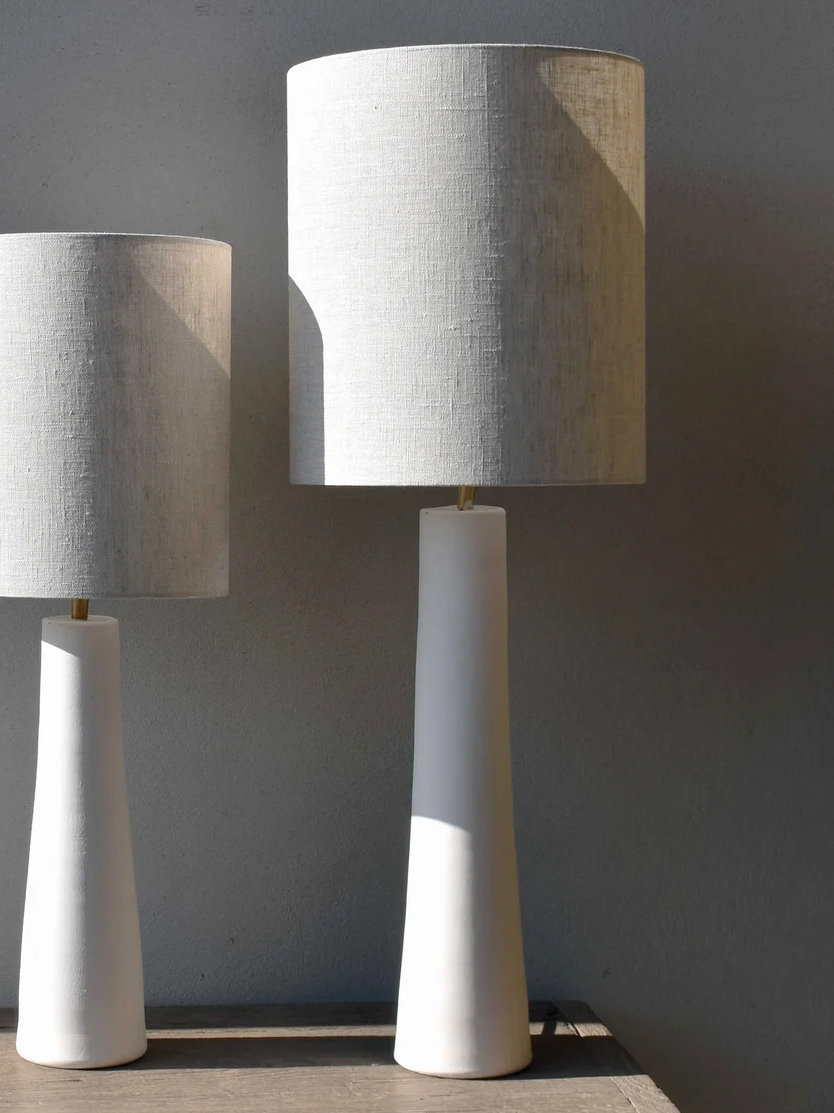 Tafellamp Fleur Big Chalk White