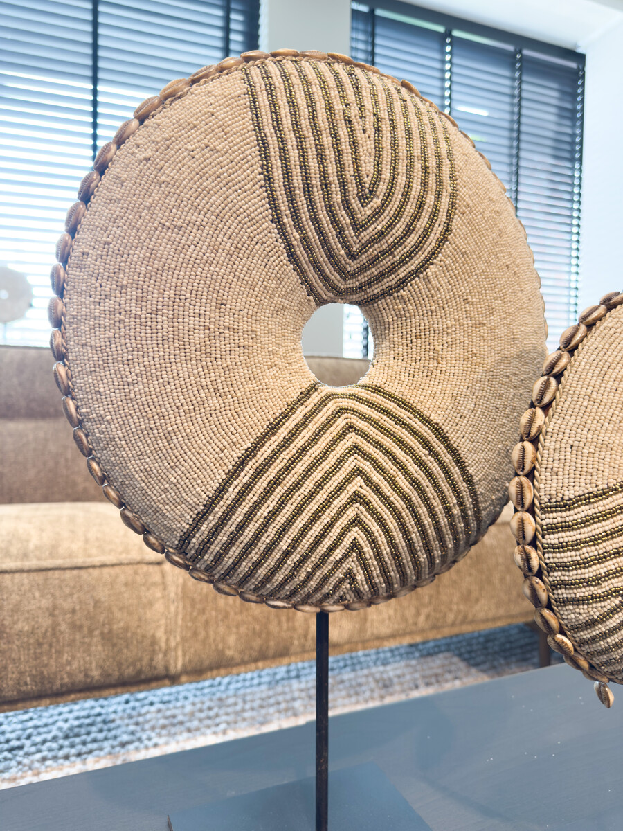Tribal Beads Circle op standaard Large
