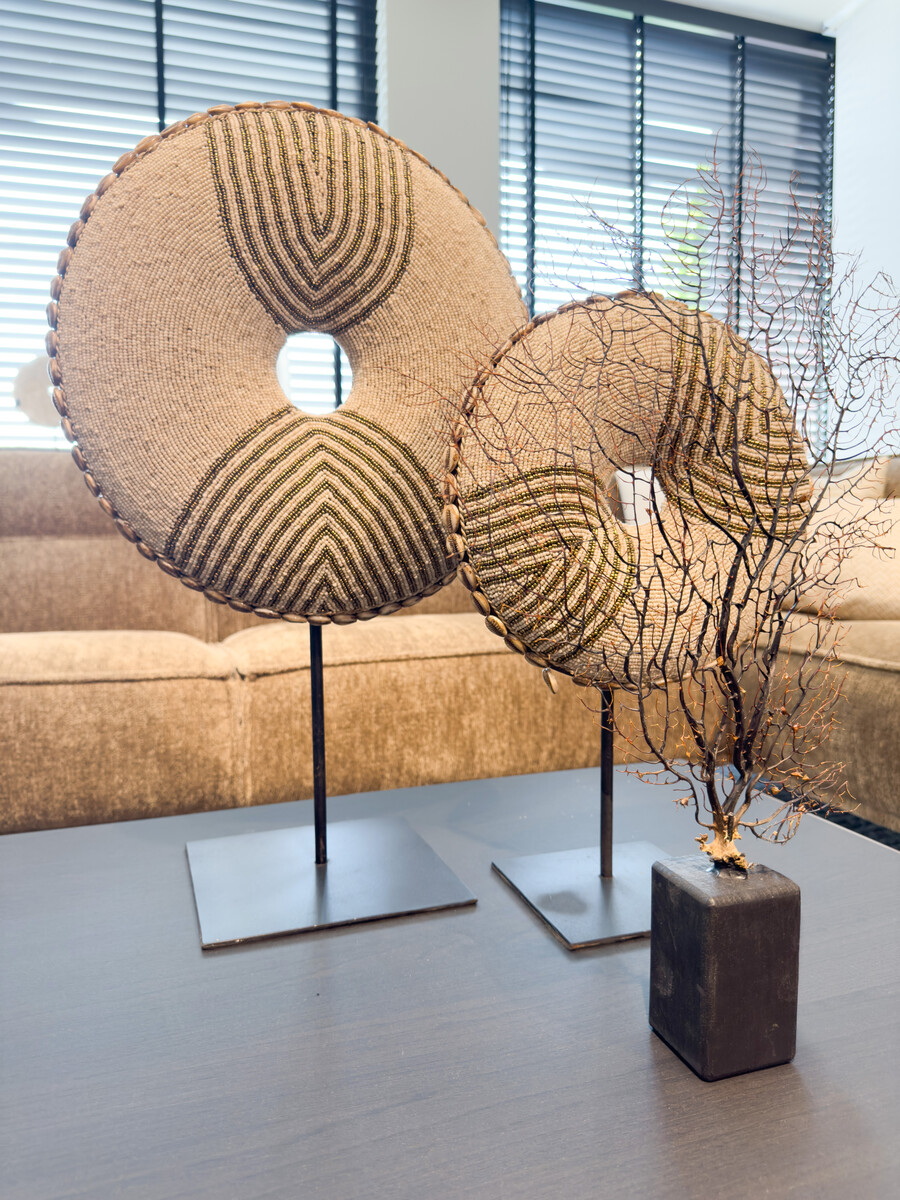 Tribal Beads Circle op standaard Small